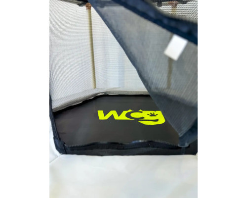 Батут WCG Hexi S з внутрішньою сіткою 122 см чорно-білий Батут WCG Hexi S з внутрішньою сіткою 122 см чорно-білий