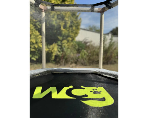 Батут WCG Hexi S з внутрішньою сіткою 122 см чорно-білий Батут WCG Hexi S з внутрішньою сіткою 122 см чорно-білий