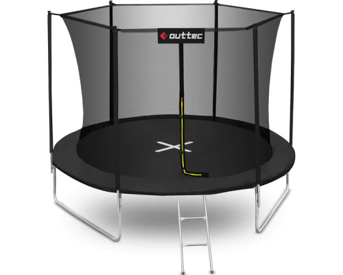 Батут OUTTEC Inside Net з внутрішньою сіткою 10 футів 305 см чорний Батут OUTTEC Inside Net з внутрішньою сіткою 10 футів 305 см чорний