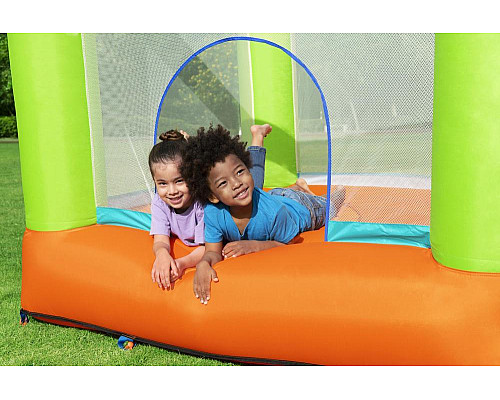 Батут надувний Jump and Soar Bouncer Bestway 53394 різнокольоровий Батут надувний Jump and Soar Bouncer Bestway 53394 різнокольоровий