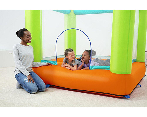 Батут надувний Jump and Soar Bouncer Bestway 53394 різнокольоровий Батут надувний Jump and Soar Bouncer Bestway 53394 різнокольоровий