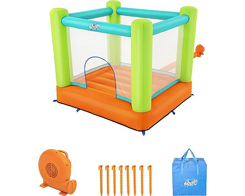 Батут надувний Jump and Soar Bouncer Bestway 53394 різнокольоровий Батут надувний Jump and Soar Bouncer Bestway 53394 різнокольоровий