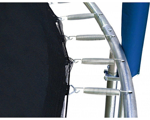 Батут Jumpi Maxy Comfort з внутрішньою сіткою 435 см синій