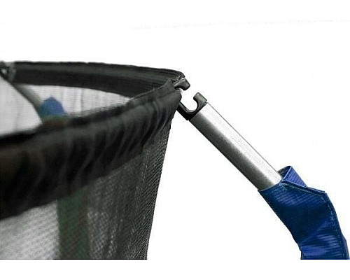 Батут Jumpi Maxy Comfort з внутрішньою сіткою 435 см синій