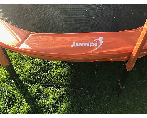 Батут Jumpi Maxy Comfort Plus з внутрішньою сіткою 12,5 футів 374 см помаранчевий