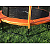 Батут Jumpi Maxy Comfort Plus з внутрішньою сіткою 12,5 футів 374 см помаранчевий