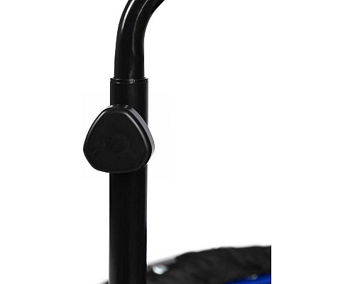 Батут для фітнесу Physionics JG86914 з поручнем 3,5 футів 101 см чорно-синій