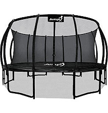 Батут Jumpi Maxy Comfort Plus з внутрішньою сіткою 14,5 футів 435 см чорний