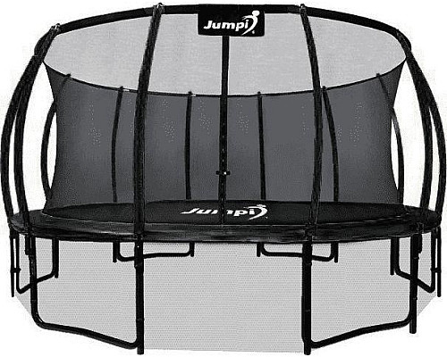 Батут Jumpi Maxy Comfort Plus з внутрішньою сіткою 14,5 футів 435 см чорний