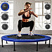Батут Physionics JG77161 без сітки 4 фути 122 см синьо-чорний