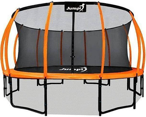 Батут Jumpi Maxy Comfort Plus з внутрішньою сіткою 14,5 футів 435 см помаранчевий