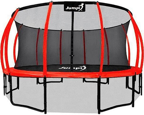 Батут Jumpi Maxy Comfort Plus з внутрішньою сіткою 14,5 футів 435 см червоний