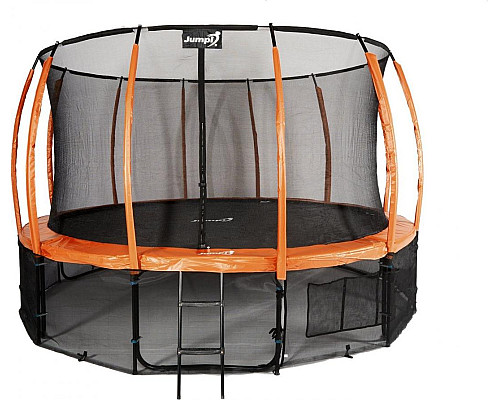 Батут Jumpi Maxy Comfort Plus з внутрішньою сіткою 16 футів 487 см помаранчевий
