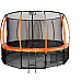 Батут Jumpi Maxy Comfort Plus з внутрішньою сіткою 16 футів 487 см помаранчевий