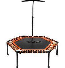 Батут для фітнесу Spokey Jumper Mini 4 фути 120 см чорно-помаранчевий