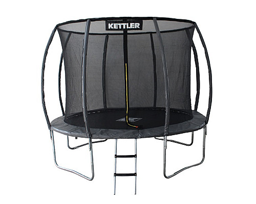Батут Kettler JUMP 5624 з внутрішньою сіткою 305 см чорний Батут Kettler JUMP 5624 з внутрішньою сіткою 305 см чорний