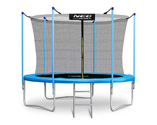 Батут Neo-Sport NS-08W181 з внутрішньою сіткою 8 футів 252 см блакитний Батут Neo-Sport NS-08W181 з внутрішньою сіткою 8 футів 252 см блакитний