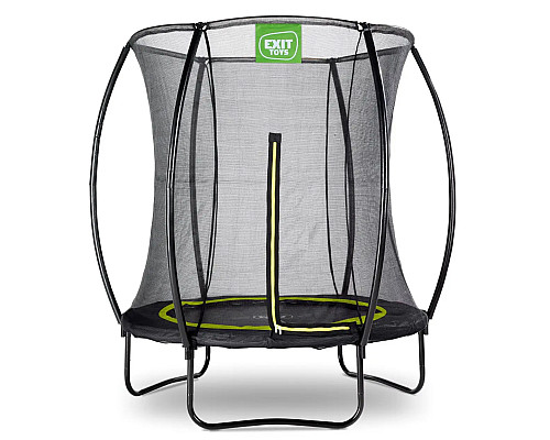 Батут EXIT Silhouette з зовнішньою сіткою 183 см чорний
