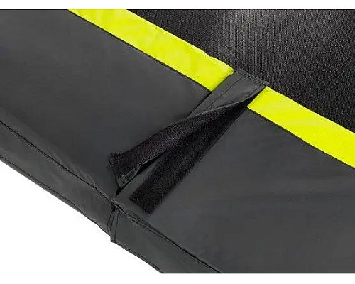 Батут Exit Silhouette з зовнішньою сіткою 427 чорний