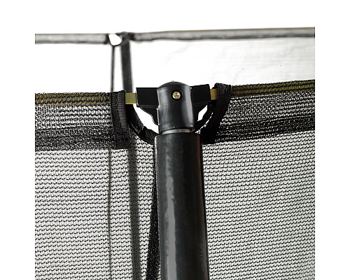 Батут Exit Silhouette з зовнішньою сіткою 427 чорний