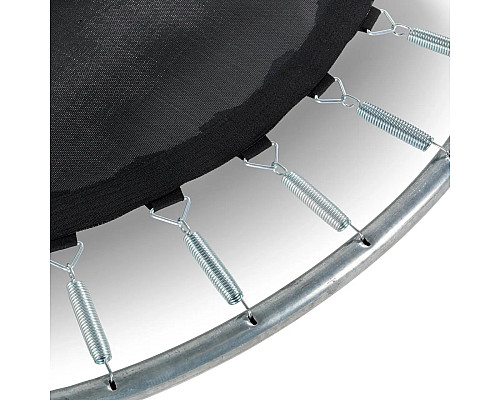 Батут Exit Silhouette з зовнішньою сіткою 427 чорний