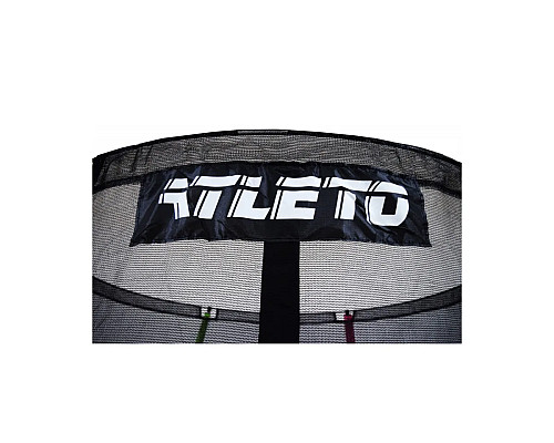 Батут Atleto 21000325 з внутрішньою сіткою 374 см різнокольоровий