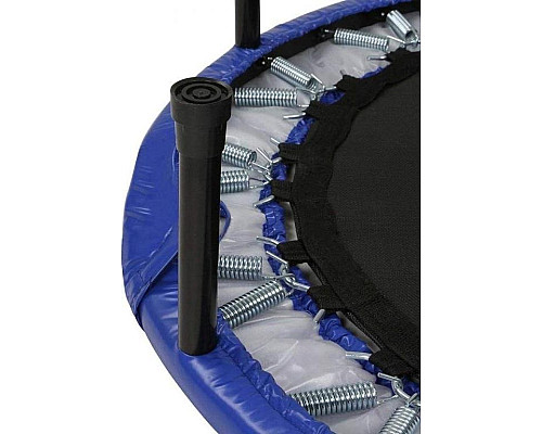 Батут Physionics JG77160 без сітки 4 фути 114 см синьо-чорний