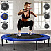 Батут Physionics JG77160 без сітки 4 фути 114 см синьо-чорний