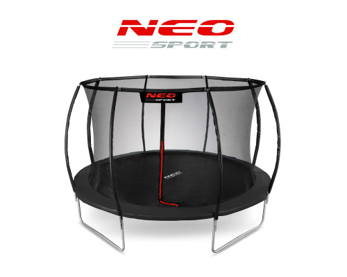 Батут Neo-Sport з внутрішньою сіткою 12 футів 374 см чорний Батут Neo-Sport з внутрішньою сіткою 12 футів 374 см чорний