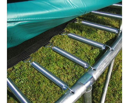 Батут MASTER Super без сітки 426 см блакитний