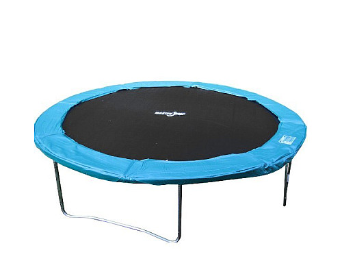 Батут MASTERJUMP Super без сітки 365 см блакитний