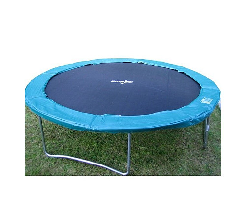 Батут MASTERJUMP Super без сітки 365 см блакитний