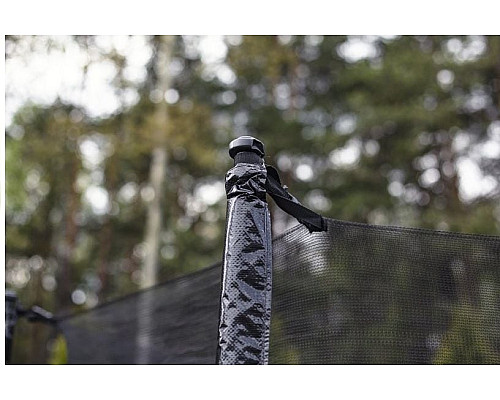 Батут Lean Sport Pro з внутрішньою сіткою 10 футів 305 см чорний