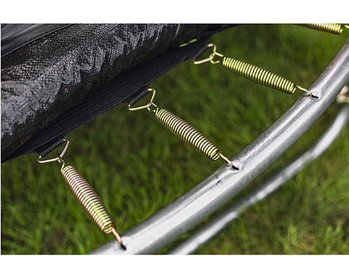 Батут Lean Sport Pro з внутрішньою сіткою 10 футів 305 см чорний