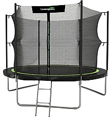 Батут Lean Sport Pro з внутрішньою сіткою 14 футів 426 см чорний