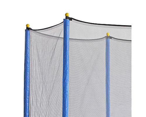 Батут Techsport TX-T-8FT з зовнішньою сіткою 8 футів 244 см блакитний
