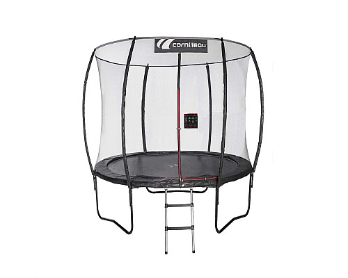 Батут CORNILLEAU SPRINGCARE 311083 з зовнішньою сіткою 244 см чорний
