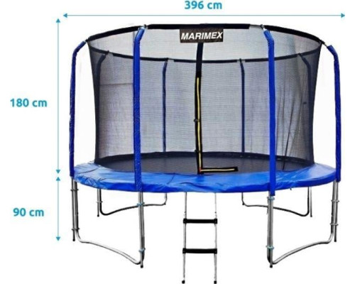 Батут садовий Marimex MA76263 з внутрішньою сіткою 13 FT 396 см