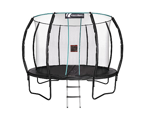 Батут CORNILLEAU 312121 з внутрішньою сіткою 366 см чорний Батут CORNILLEAU 312121 з внутрішньою сіткою 366 см чорний