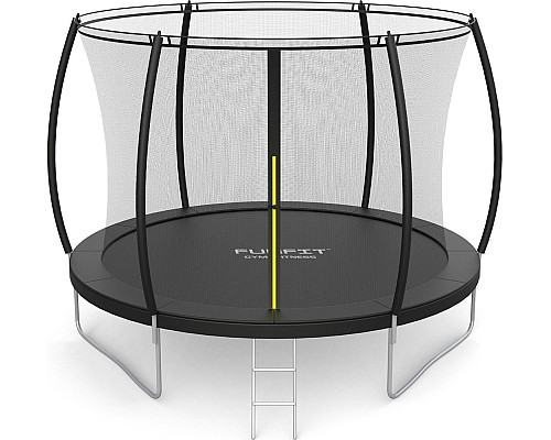 Батут Funfit 3120 з внутрішньою сіткою 10 футів 312 см чорний