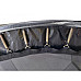 Батут Atleto 42400583 з зовнішньою сіткою 312 см чорний