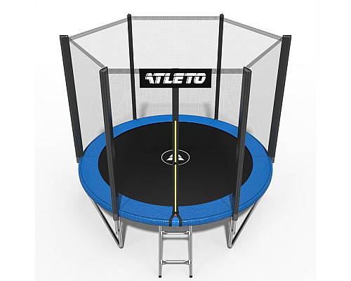 Батут Atleto 20000800 із зовнішньою сіткою 252 см синій Батут Atleto 20000800 із зовнішньою сіткою 252 см синій