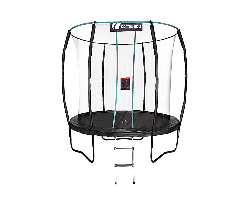 Батут CORNILLEAU 312081 з внутрішньою сіткою 8 футів 244 см чорний Батут CORNILLEAU 312081 з внутрішньою сіткою 8 футів 244 см чорний