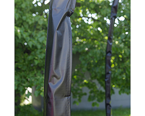 Батут inSPORTline Flea з внутрішньою сіткою 366 см чорний