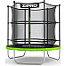 Батут Zipro Jump Pro з внутрішньою сіткою 6 футів 183 см чорно-зелений
