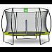 Батут з захисною сіткою EXIT Silhouette 305 см, зелений