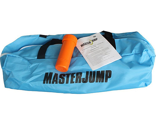 Батут надувний MASTER 8592833009227 для гімнастики 100 x 20 см червоно-чорний
