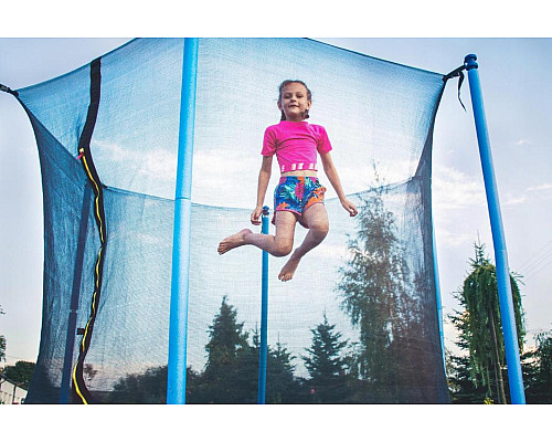 Батут SunActive TR 10FT-2 з внутрішньою сіткою 10 футів 312 см блакитний
