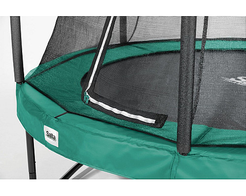 Батут Salta Comfort Edition з зовнішньою сіткою 305 см зелений