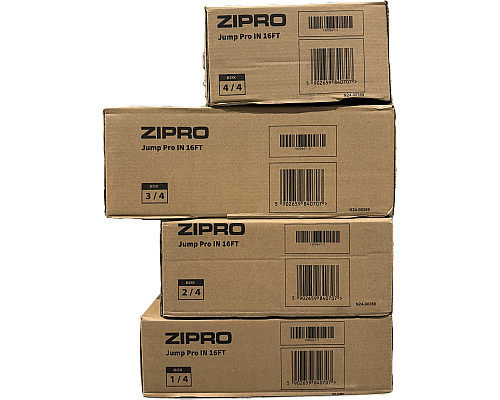 Батут Zipro Jump Pro з внутрішньою сіткою 16 футів 496 см чорно-зелений